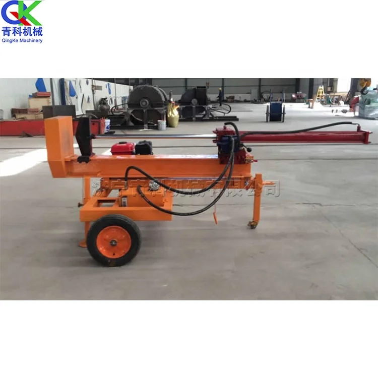 Guillotine Type Gasoline Electric Hydraulic Vertical Horizontal  Firewood Processor  Log Splitter Wood Cutter