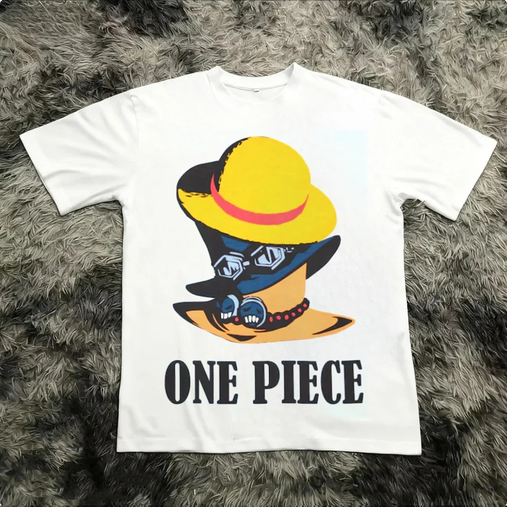 One Piece Anime T Shirt Men Women Cotton Short Sleeve Tee Tops 2026 Summer Luffy Zoro Sanji Graphic Print Streetwear Casual Y2k