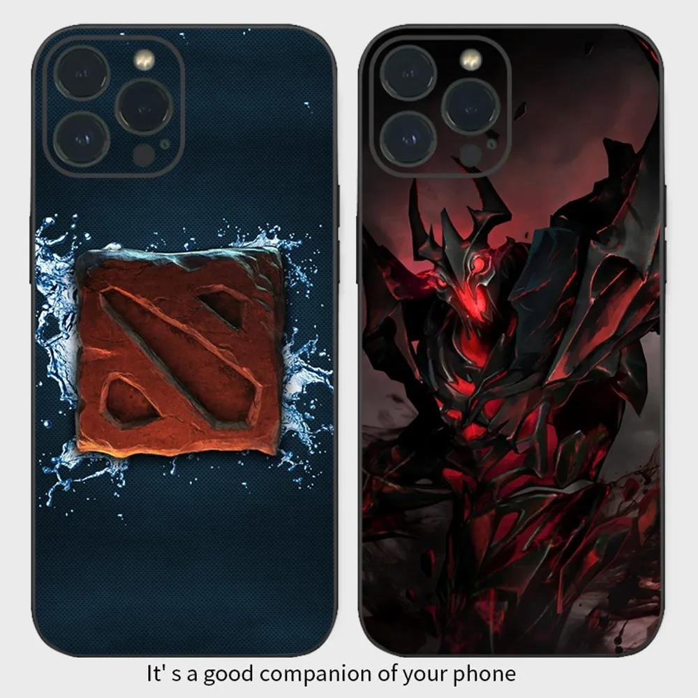 

Game D-Dota 2 Phone Case For iPhone15 14 13 12 Mini 11 Pro XS Max X XR SE5 6 7 8 Plus Soft Silicone Cover