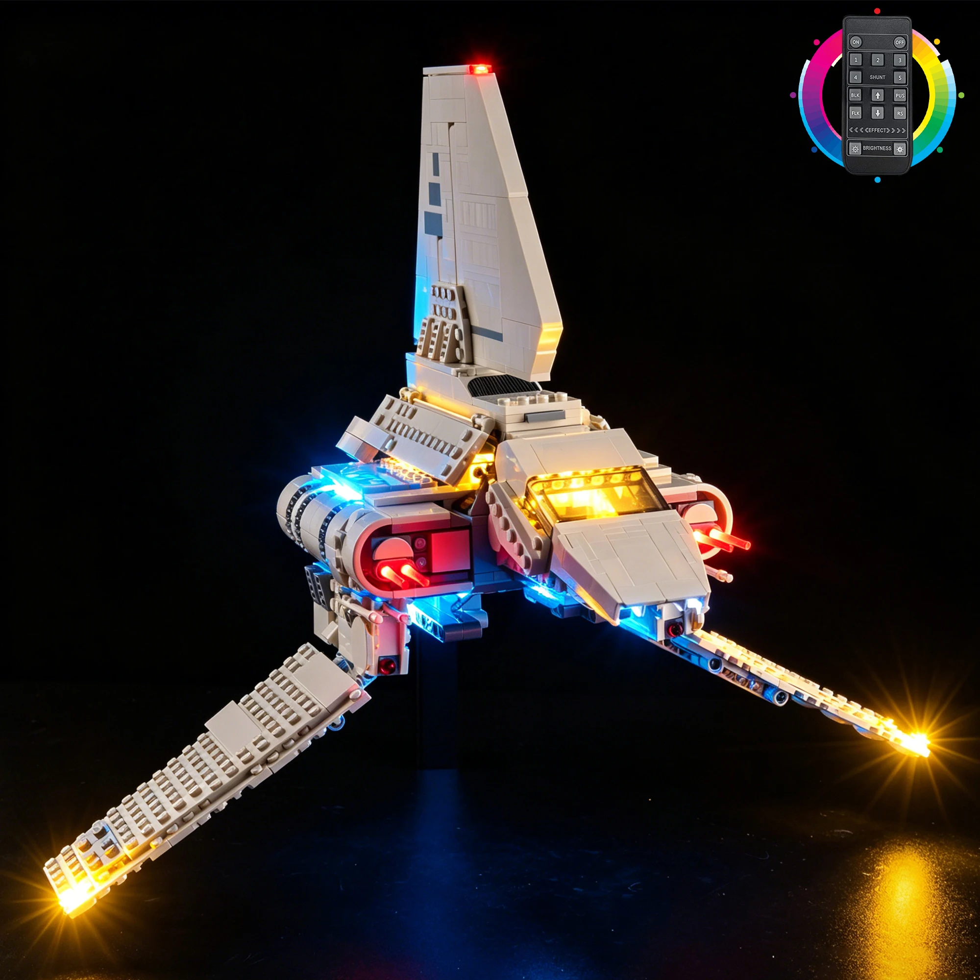 Easylite Led Light Set Suitable for Lego Imperial Lambda-Class Shuttle 75459 (No Model)