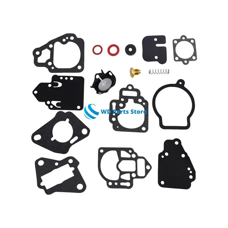

1395-811357 1395-9761-1 For Mercury Mariner 6 8 9.9 10 15 20 25HP Marine Carburetor Gasket Repair Kit 1395-9725
