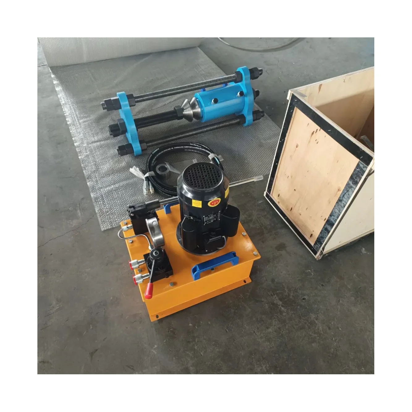 Construction tool 100/150/200 Ton Excavator Hydraulic track link pin press portable press link machine