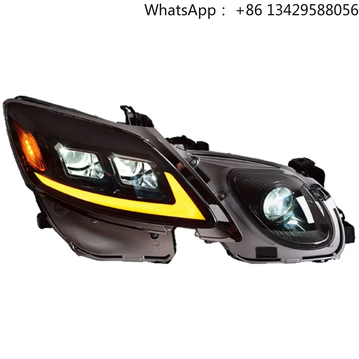 

New 12V LED Lens Headlight Assembly for Lexus GS 04-12 GS350 Modified Daytime Running Light with 6000k Color Temperature