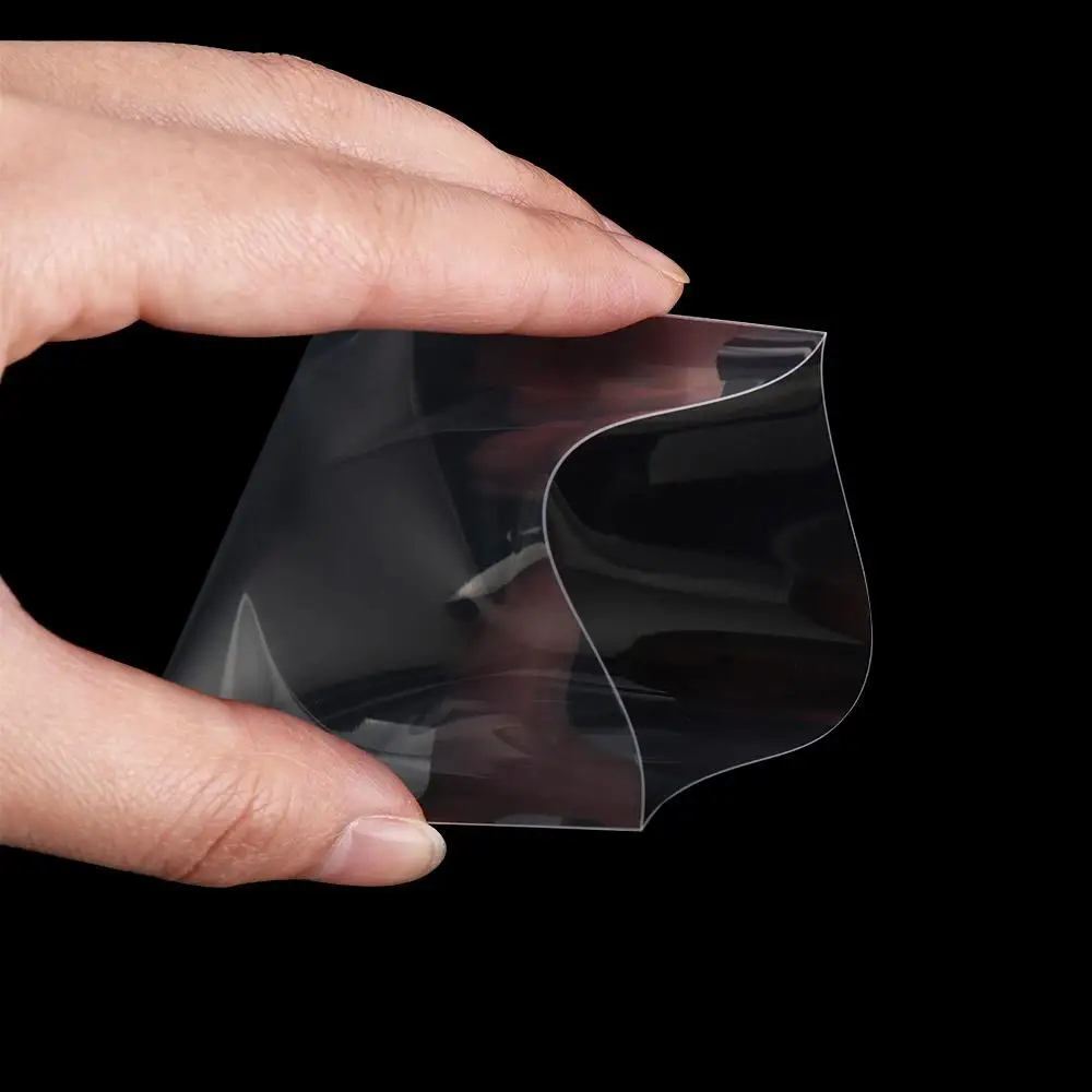 Ácido Livre Coreano Card Sleeves, Anti-Scratch, Ultra-fino Clear Photo Card Sleeve, Film Card Set, Resistente ao Desgaste, DIY Idol Card