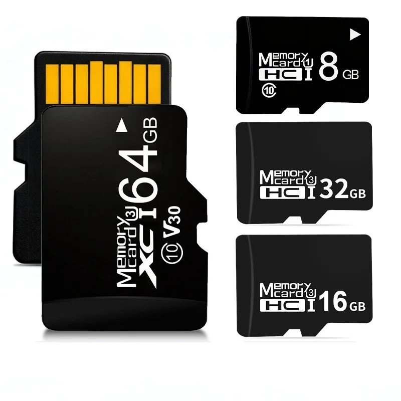 

64GB 32GB 16GB TF Memory Card for Camera Surveillance Dedicated Storage Device High Capacity SD Card