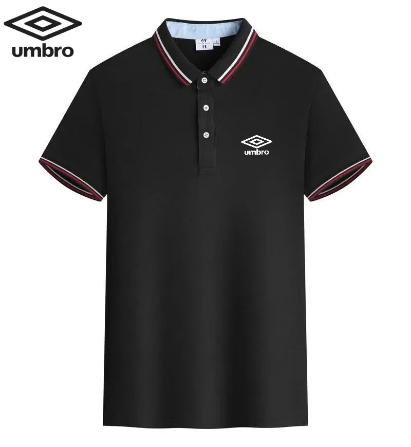 New Summer Embroidered Polo Shirt for Men\'s High Quality Fashion Casual Comfortable and Breathable Short Sleeved T-shirt for Men