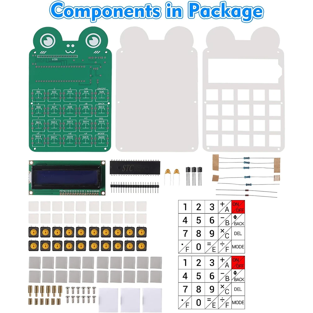 لتقوم بها بنفسك آلة حاسبة لحام ممارسة عدة 6 أرقام الرياضيات ممارسة لعبة مع إضافة الطرح الضرب تقسيم الجذعية تقييم #2