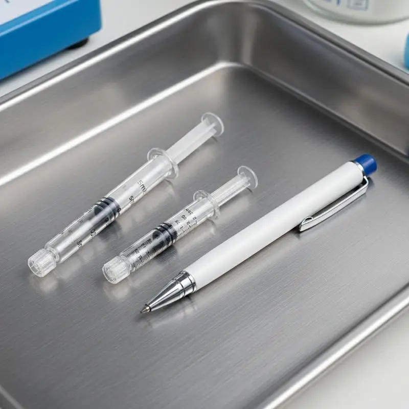 1pcs Glass Syringe Luer Lock Syringe Borosilicate Glass Prefillable Syringe view 5