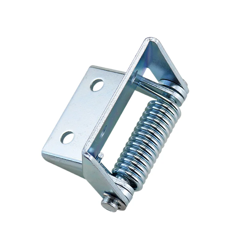 5pcs Large Load Bearing Self-Closing Hinge Iron Galvanizing Durable Door Hardware for Home Improvement with Return Spring 2