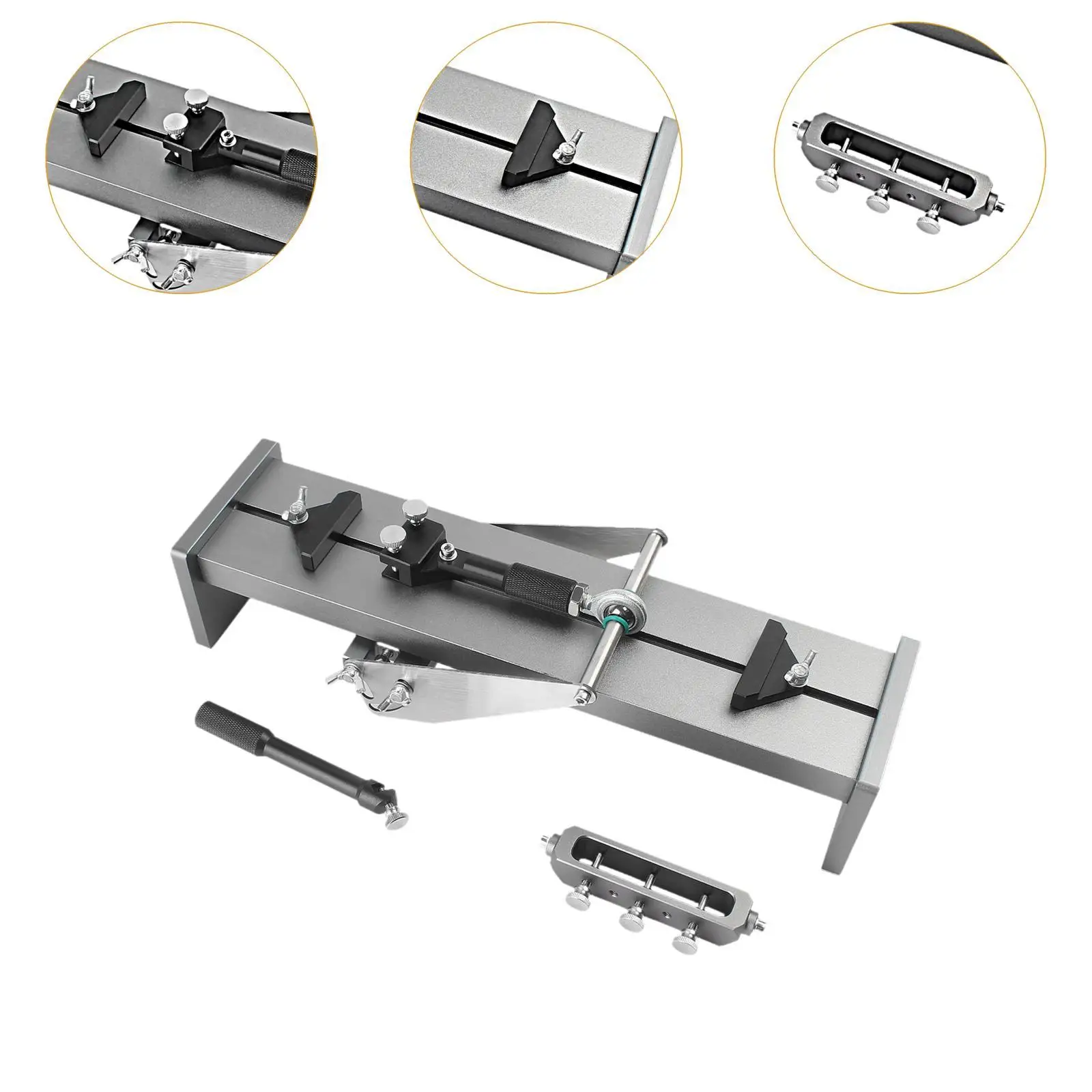 

Knife Sharpening Frame Fixed Knife Grinder Stand Whetstone Holder Woodworking Grinding Fixture for Planer