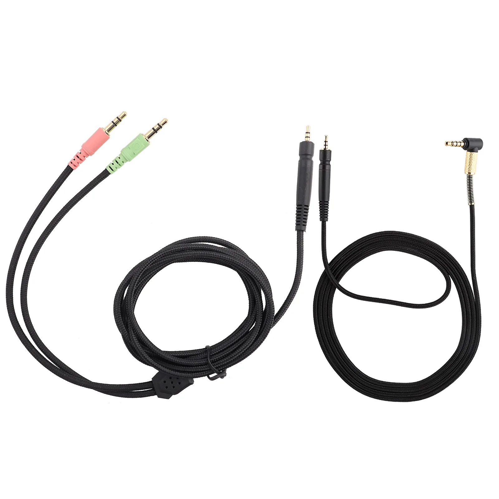 Kabel Headphone Gaming untuk Sennheiser G4ME ONE/PC 373D/PC37X GSP350/500/600 Kabel Headphone Gaming Jalur Headset Gaming