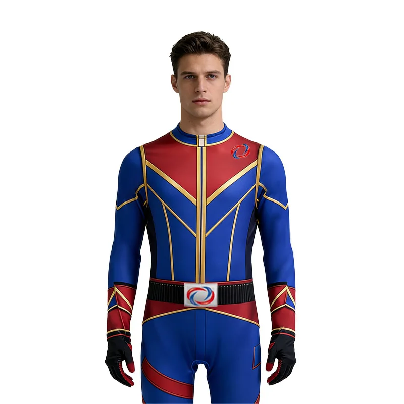 Henry Danger Cosplay Costume Kim Possible Jumpsuit Bodysuit Halloween Party Sui… - Image 4