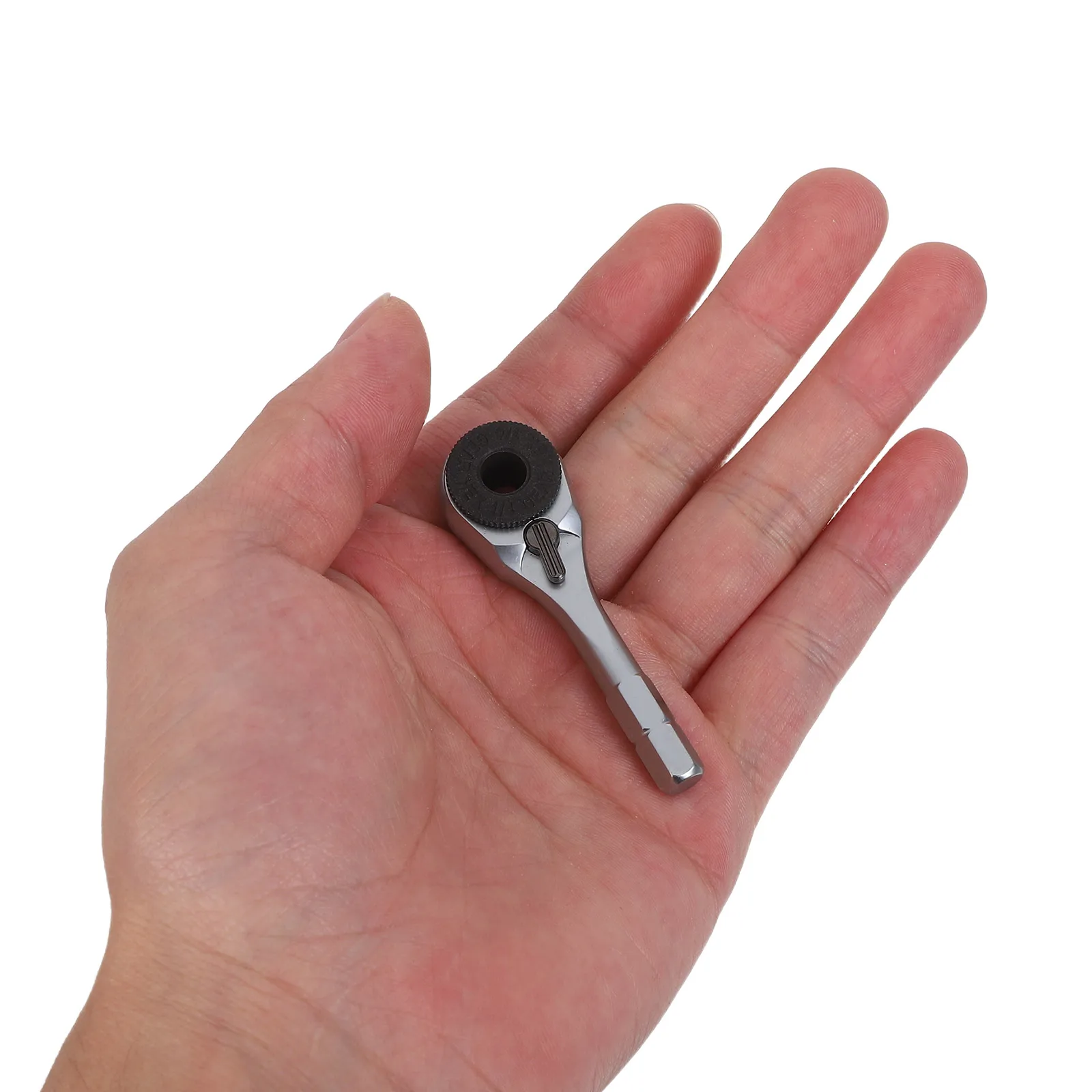 

Mini Ratchet Wrench Compact Small Offset Socket Tool For Tight Spaces Reversible Steel Drive Diy Repair Hand Tool