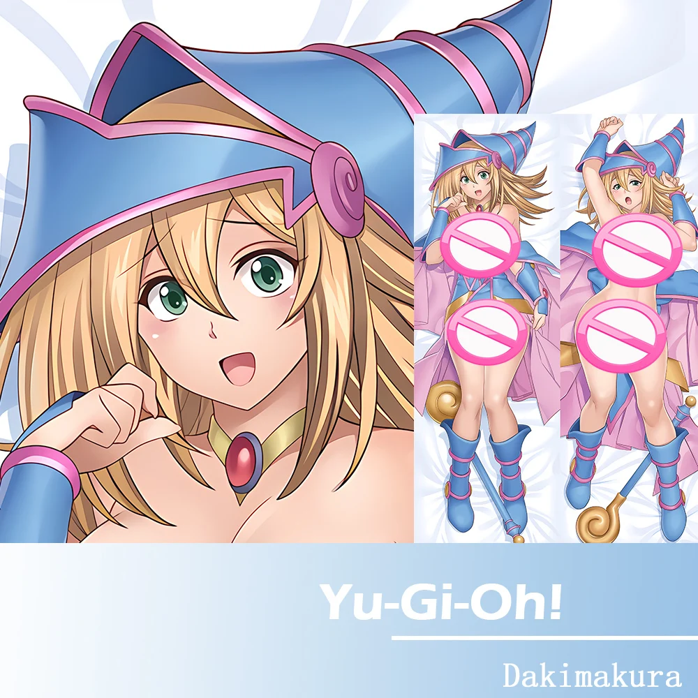 

Anime Dark Girl Dakimakura Yu-Gi-Oh Ful Body Pillow Cover Case Cosplay Hing Pillowcase