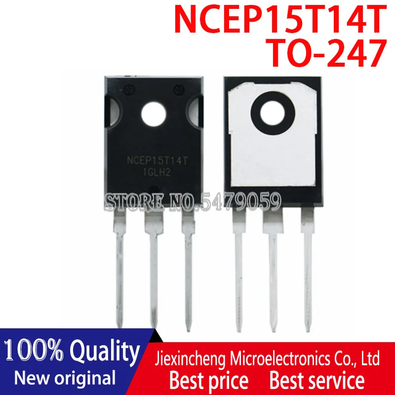 10 peças NCEP15T14T NCEP15T14 TO247 150V140A MOSFET Novo original