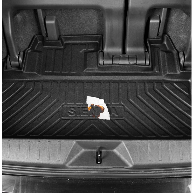 Para Toyota Sienna Tronco Mat TPE Tapete impermeável 2011 ~ 2023 Sienna Acessórios Interior