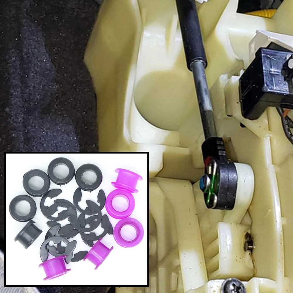 

5 комплектов троса переключения передач, рычаг переключения передач, концевая втулка для Hyundai Elantra loniq Santa Fe Sonata Veloster Getz Tiburon