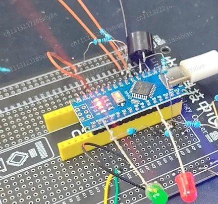 10pcs Nano 3.0 CH340 Type-C USB Driver ATMEGA328P Mini Development Board with Bootloader