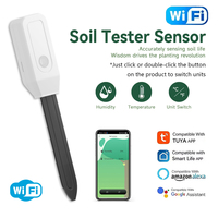 Tuya Smart WiFi Soil Tester Temperature and Humidity Meter Thermo Hygrometer Garden Automation Irrigation Detector SmartLife APP