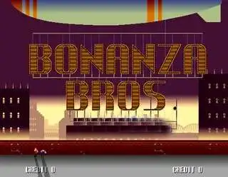 بطاقة الألعاب Bonanza Bros 16bit MD لمحرك Sega Mega لنظام Genesis