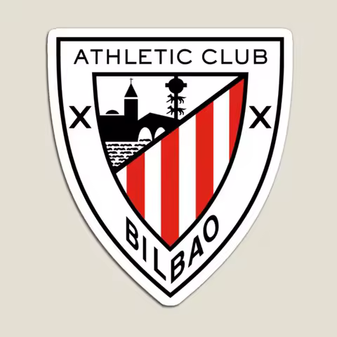 Athletic Club Bilbao Magnet Stickers Funny Kids Refrigerator Colorful Baby Magnetic for Fridge Organizer Home Cute Children