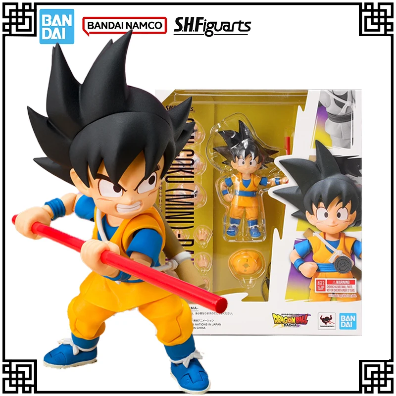 

В наличии Bandai, оригинальные фигурки SHF Dragon Ball, аниме SON GOKU (MINI)DAMA, игрушки для детей, подарки