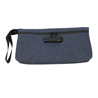 Odor-Proof Travel Bag with Combination Lock, Portable Organizer for Small Essentials, Anti-Odor Design for Secure Travel