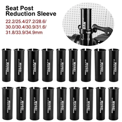 22.2 25.4 28.6 31.6 27.2 33.9 34.9mm Bicycle Seat Post Adapter Shim MTB Road Aluminum Alloy Bike Seatpost Tube Reduction Sleeve