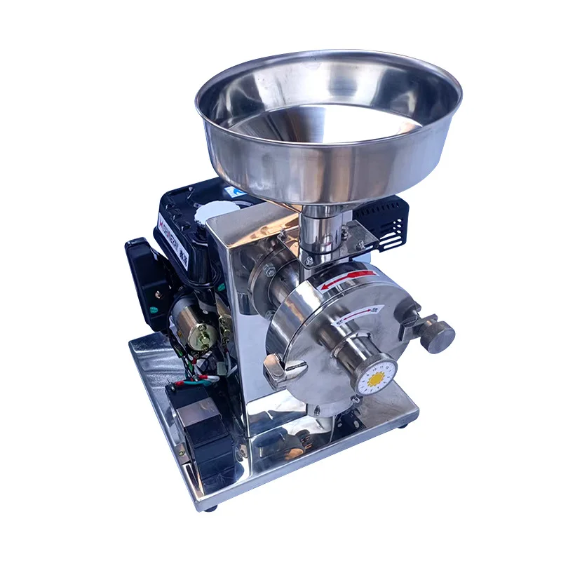 Food Grade 304 Stainless Steel Octagonal Pepper Spice Powder Grinding Machine