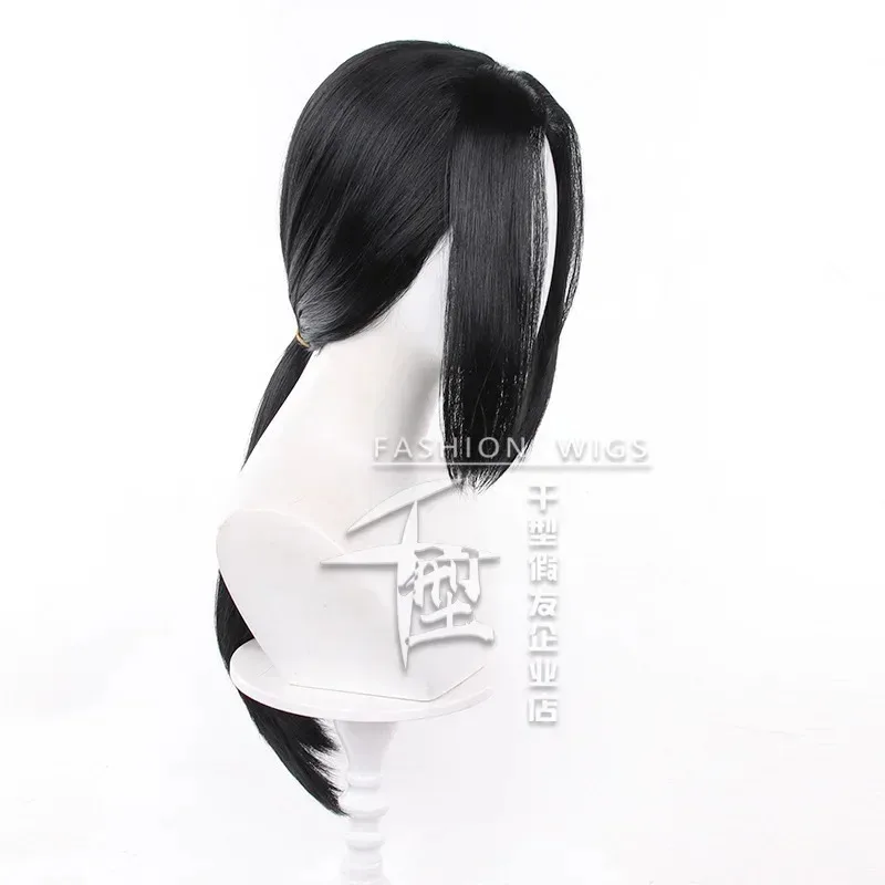 Аниме Учиха Итачи Косплей Парик Итачи Учиха Длинные Прямые Черные Термостойкие Синтетические Волосы Косплей Парики