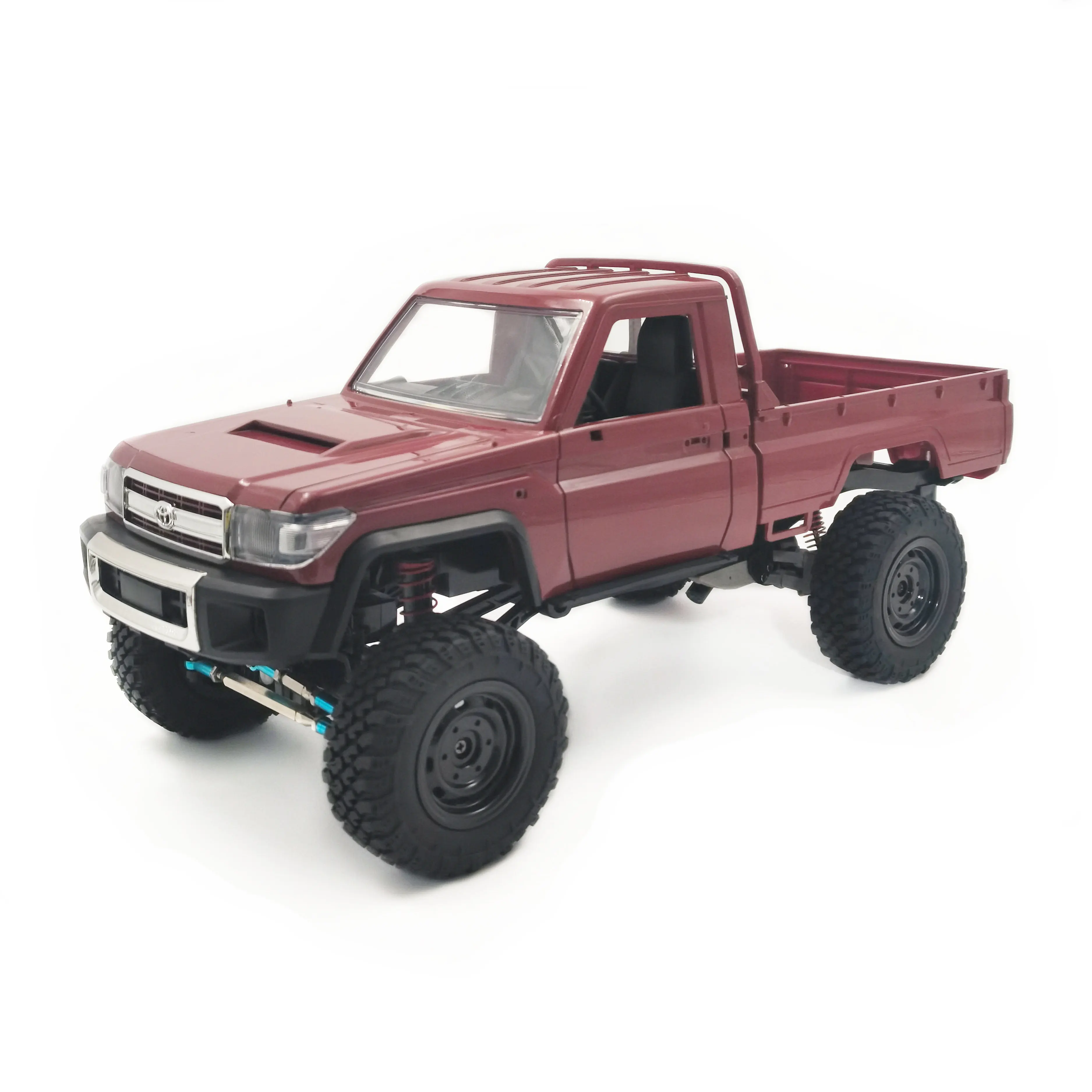 Mn RC Crawler Gummi-Beadlock-Reifen 74mm mit verlängertem Karosseriepfosten für Mn 82 82S RC Offroad-Kletterauto Upgrade-Teile – Detail 5