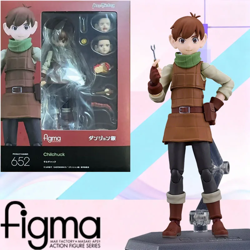 

In Stock MAX Factory Original Box FIGMA Dungeon Meal 652 Chilchuck Action Figure Model Toy Gift for Kids Foam Box Packaging