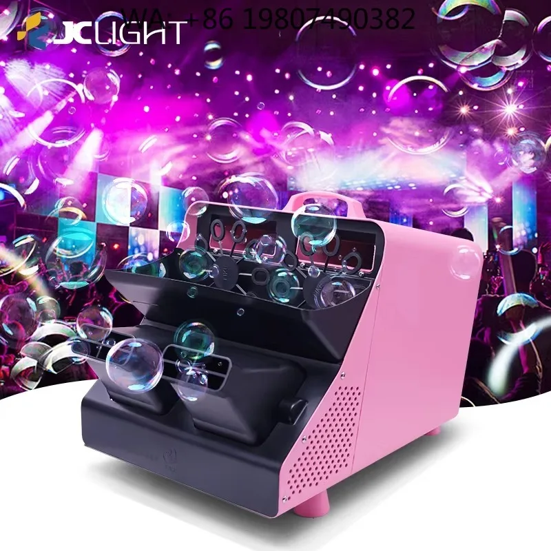 Multi-Angle Rotatable Automatic Bubble  Wireless Remote Generator for DJ Wedding Party Stage Decoration FX Gear