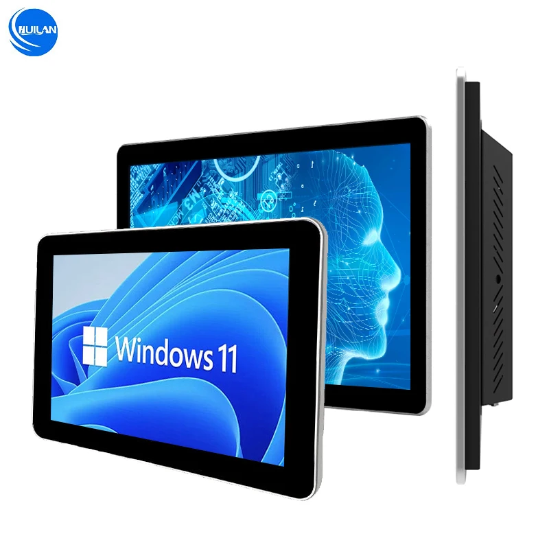 

27 Inch Wall Mounted AIO Industrial Touch Screen Computer I3 I5 I7 RAM 4GB 8GB SSD 128GB 256GB 512GB 1TB Desktop Pc All In One