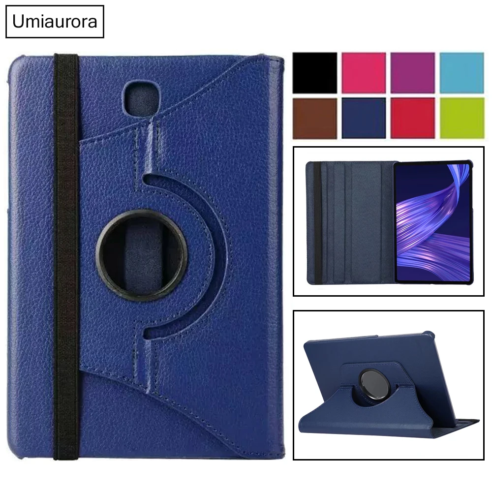 For Samsung Galaxy Tab A 8.0 inch 2015 SM-T350 SM-T355 SM-P350 SM-P355 Tablet Case Flip PU Leather 360 Rotating Stand Cover