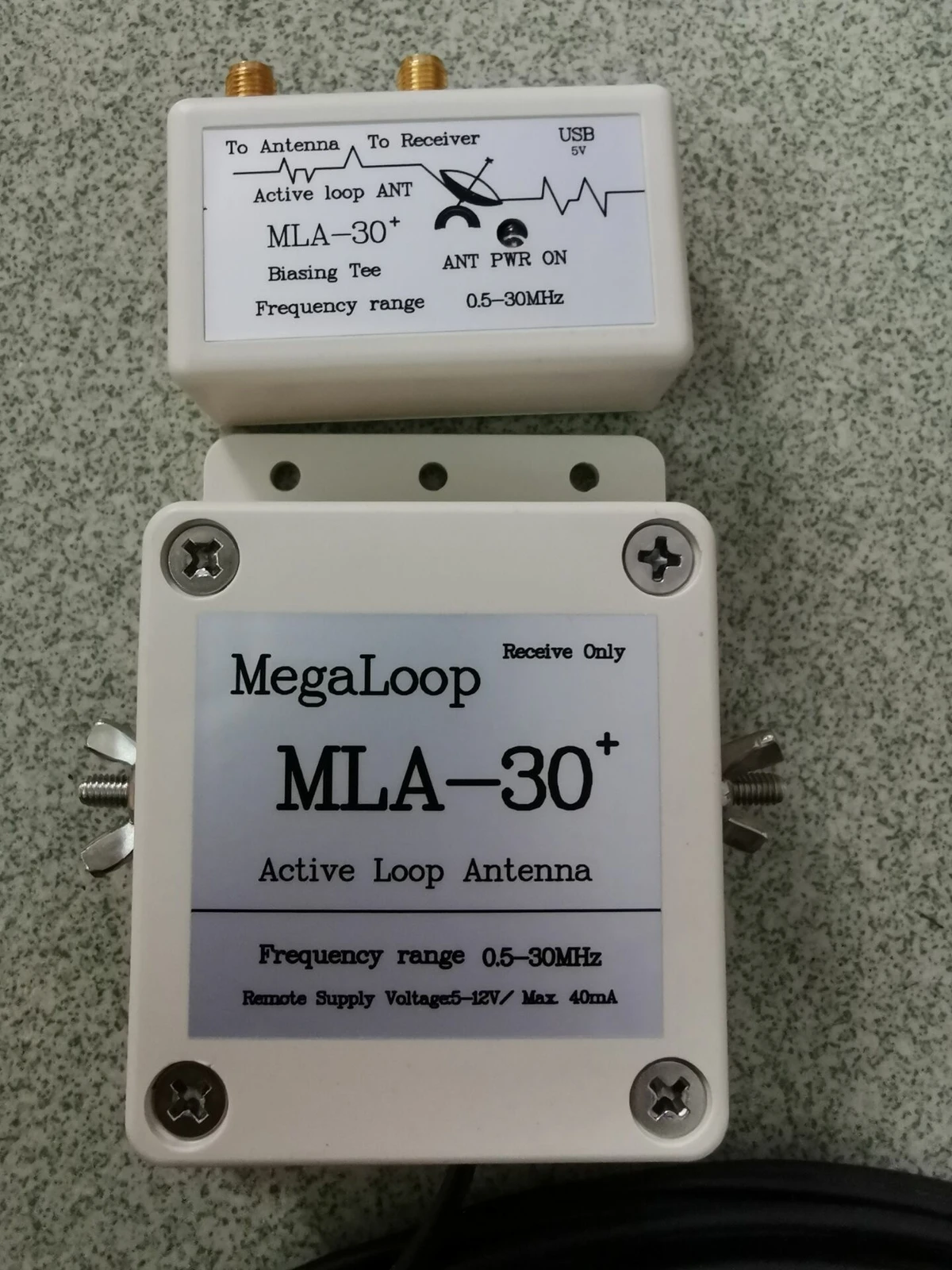 

MLA-30+ Plus Обновленная петлевая антенна Активный прием Коротковолновое радио 0,5–30 МГц