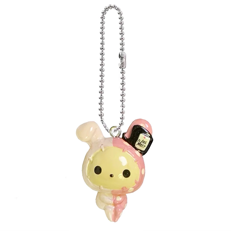 Sentimental Circus Shappo PVC Keychain Keyring Mini Kawaii Cute Keychains Mascot Charm Key Chain Girls Toys #1
