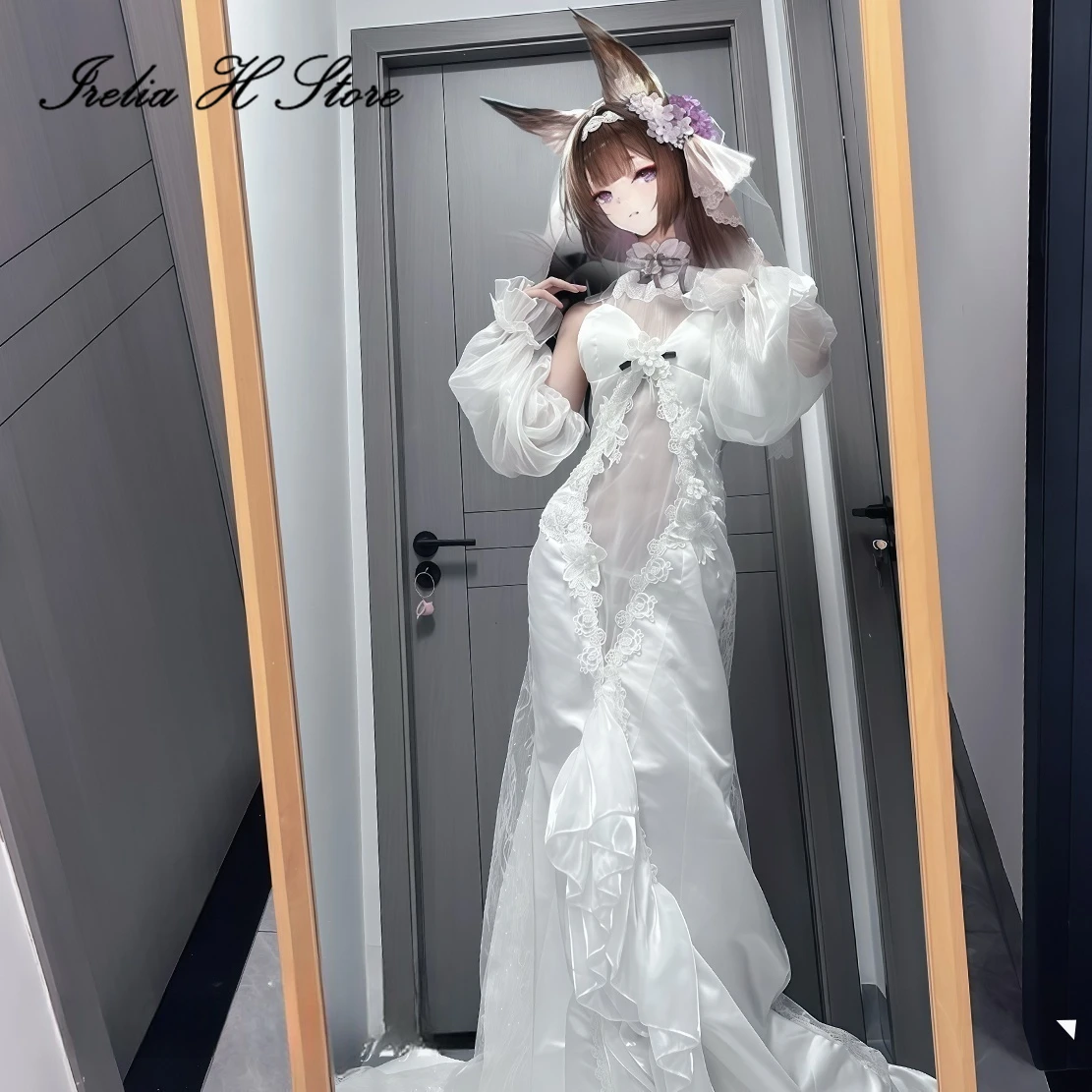 Irelia H Azur Lane IJN Amagi أزياء تنكرية IJN Amagi فستان مثير أزياء الهالوين فستان الحفلات للإناث #3