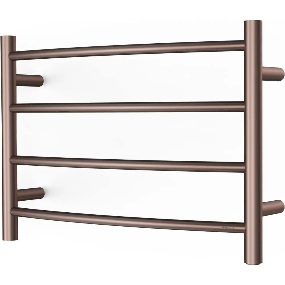 

Настенный электрический полотенцесушитель, нержавеющая сталь, изогнутый дизайн, отделка под бронзу, 40 Вт, 16.54x23.62x5.51