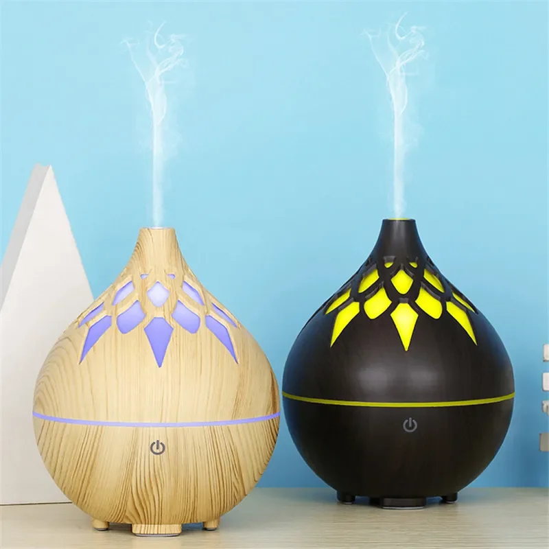 المنزل الذكي بالموجات فوق الصوتية ناشر رائحة كلاسيكي محمول USB الروائح المرطب الناشر مع ضوء LED