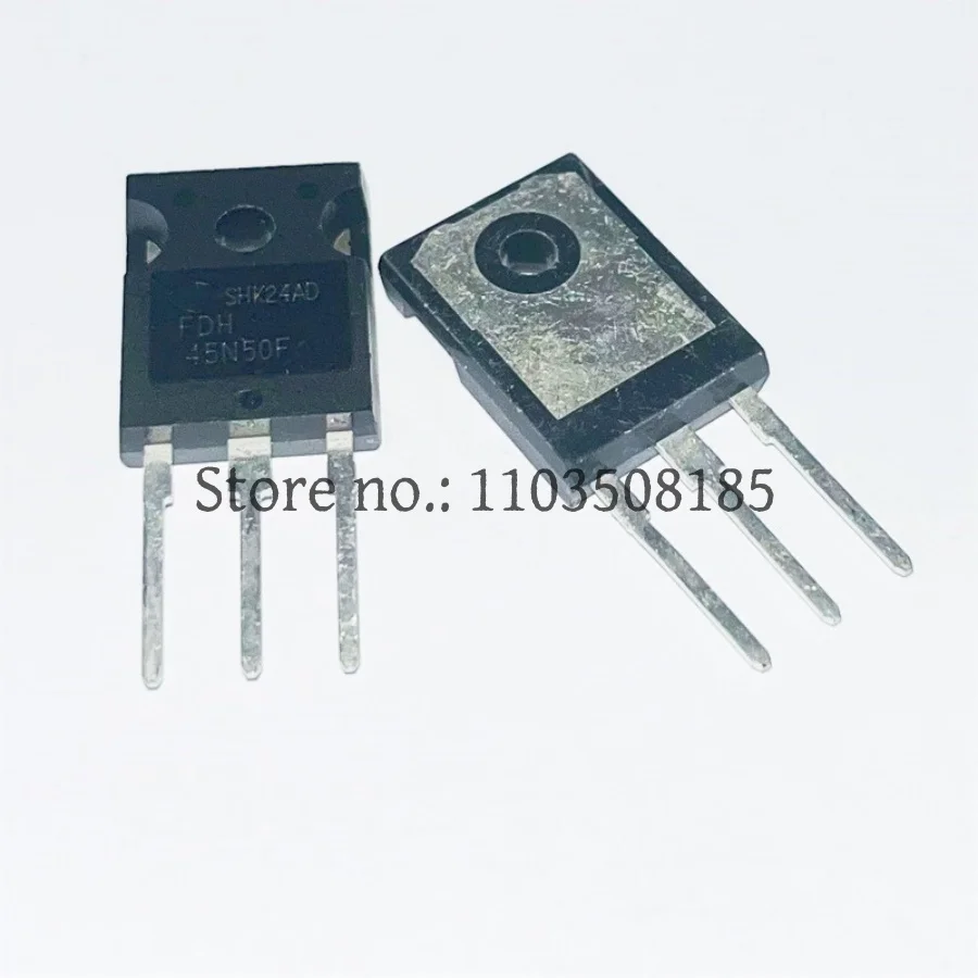 

2PCS FDH45N50F TO-247 transistor New