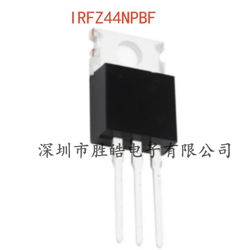 

(10 шт.) НОВЫЙ IRFZ44NPBF 55 В/49 А N-канальный полевой транзистор TO-220 прямой в интегральной схеме TO-220