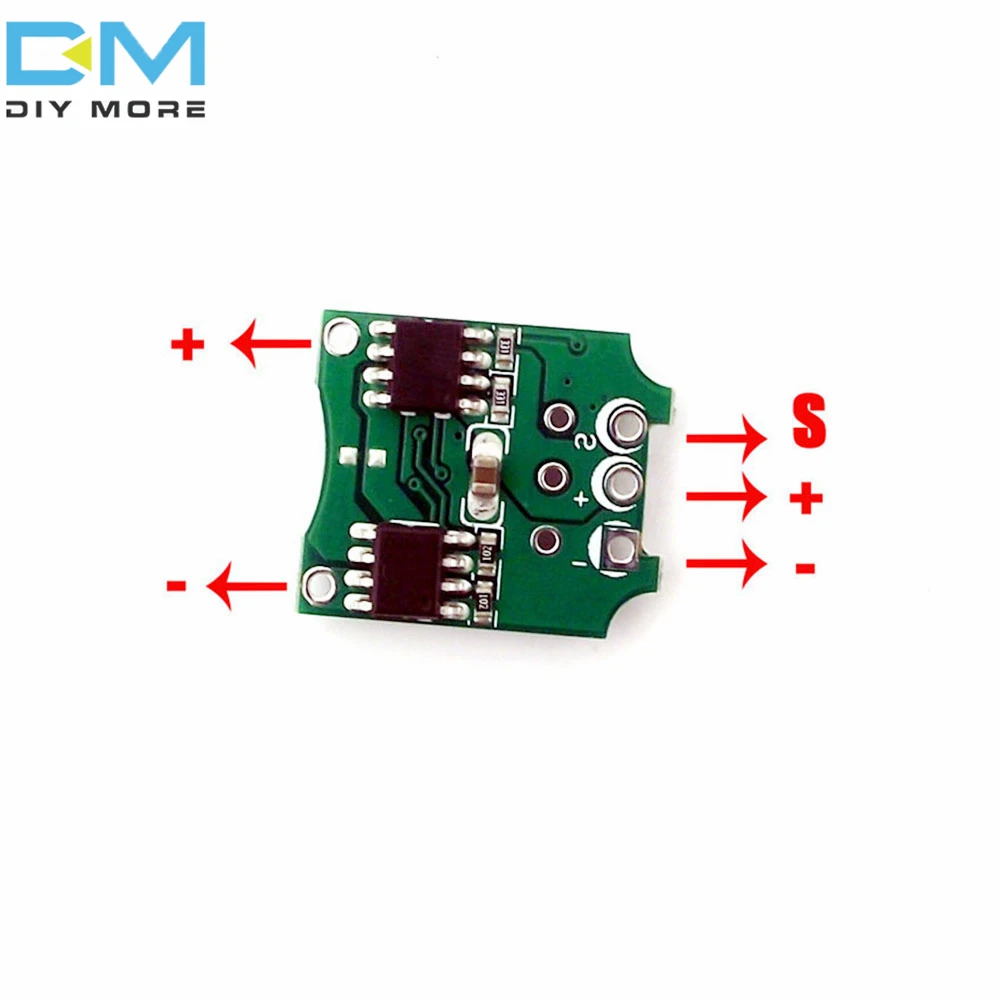 1A 3A 1A 3A Dual Way Bidirectional Brushed ESC Speed Control for RC Model Boat Tank Brushed Motor Spare Parts DC3.5-8.4V