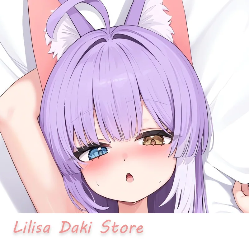 Dakimakura Tenko Shibuki Body Pillow Cover Double-Sided Print Anime Life-Size Pillowcase Gifts