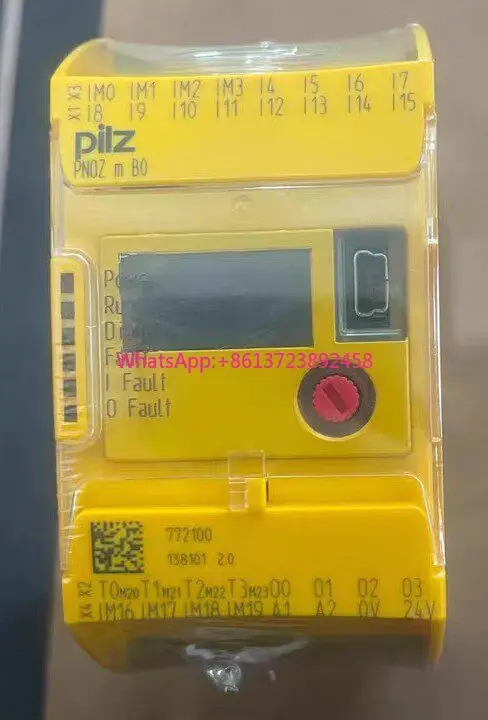 Pilz safety relay PNOZ m B0 model 772100 new in stock