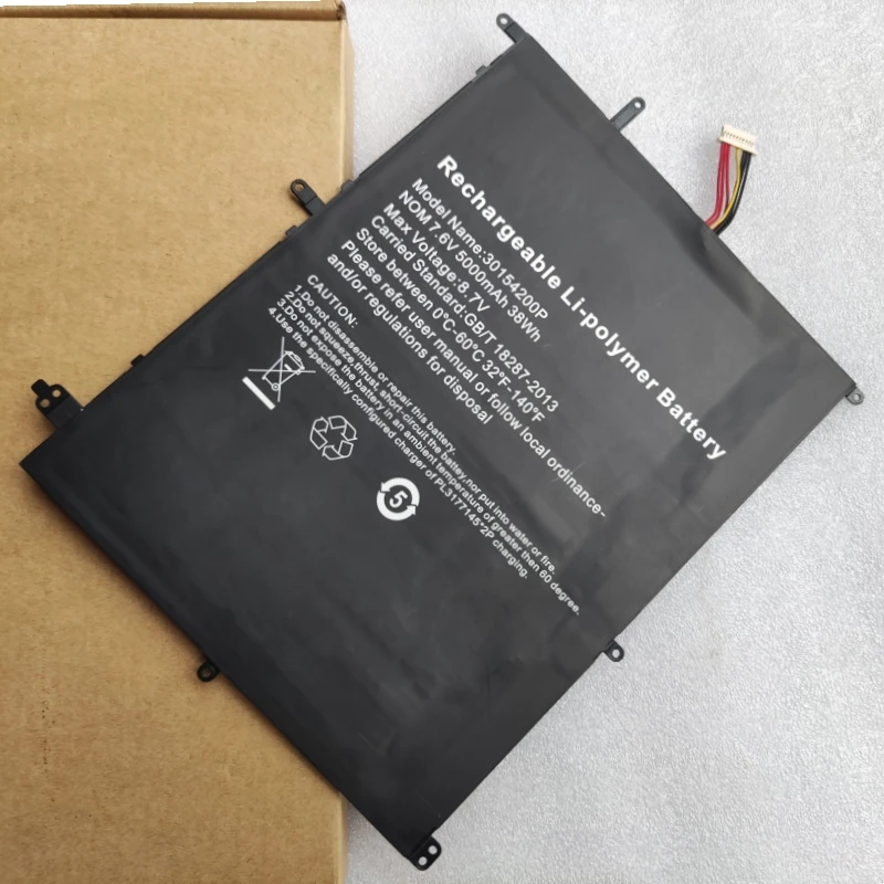 

New 30154200P Laptop Replacement Battery 7.6V 38Wh 5000mAh For Echips Envj 14inch Tablet PC