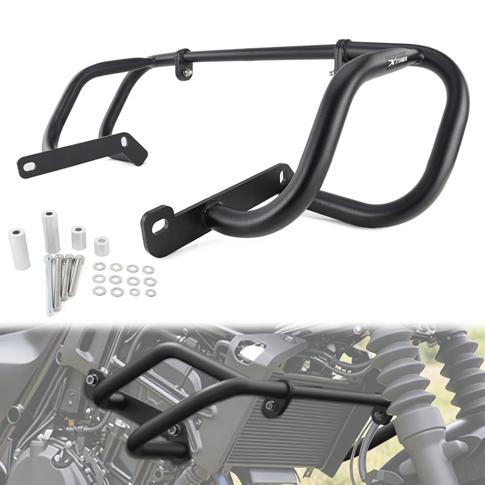 

For Kawasaki Eliminator 500 450 2024-2025 Motorcycle Steel Highway Engine Guard Crash Bars Frame Bumper Fairing Protector Bars