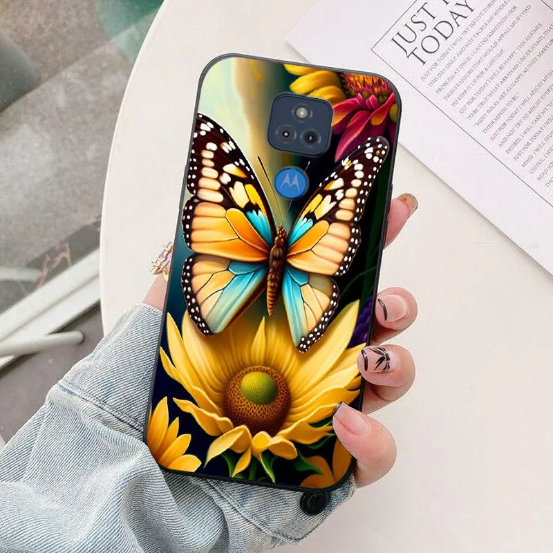 For Moto G Play 2021 Case Cover XT2093-3 Soft Silicone Case For Motorola G Play 2021 Fashion TPU Protective Back Cover Bumper