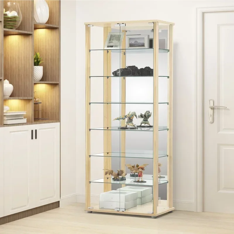 Premium Materials Bar Counter Height Adjustable Home Use Wood Grain Countertop Integrated Design White Color