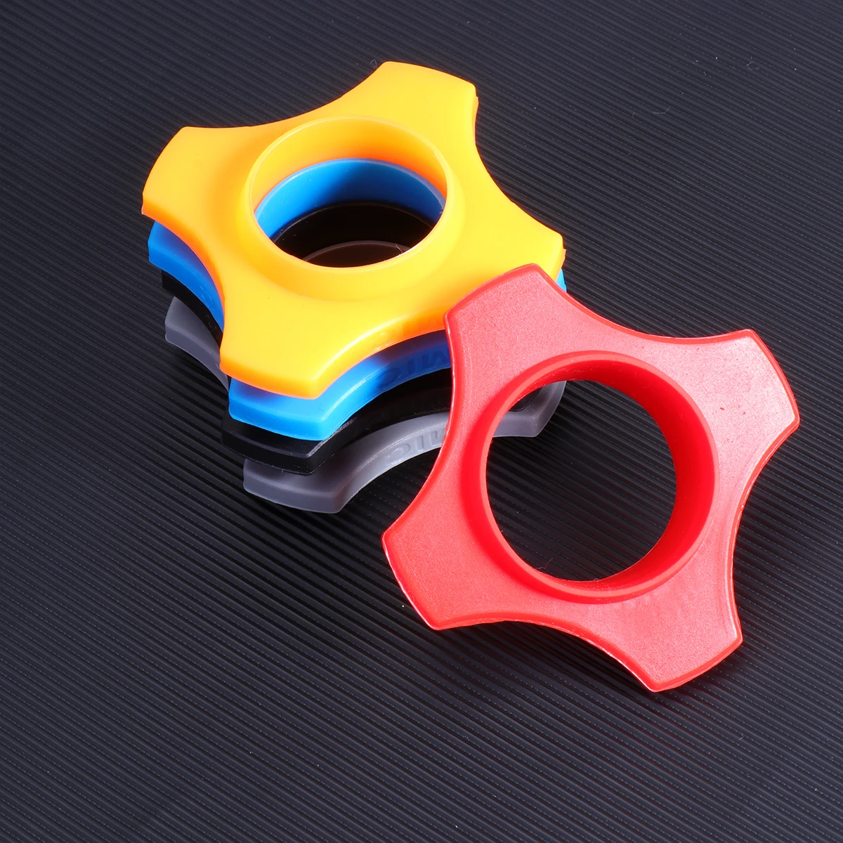 

5 Pcs Skid Ring KTV Microphone Replacement Sleeve Cover Protector Grip Protection Shock Absorber Anti-slip